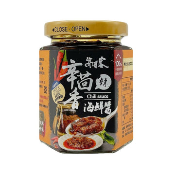 Taiwan Direct Mail【Hai Tao Ke】 WU GUI DONG 6 Spicy Fennel Seafood Chili Sauce 180g 