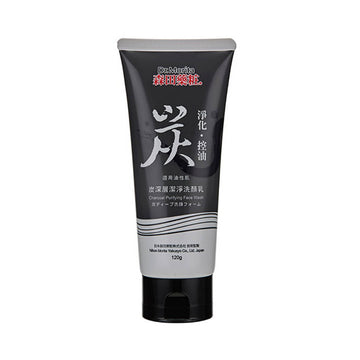 Taiwan Direct Mail【Morita Cosmeceutical】 DR.MORITA Charcoal Deep Cleansing Facial Cleanser 120g 