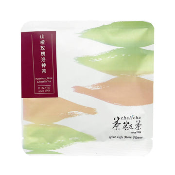 [台灣直郵]茶粒茶 MINATO 山楂玫瑰洛神茶立體獨立包 5g