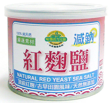 Taiwan 【Sauce Co】 Red yeast rice low sodium salt 350g