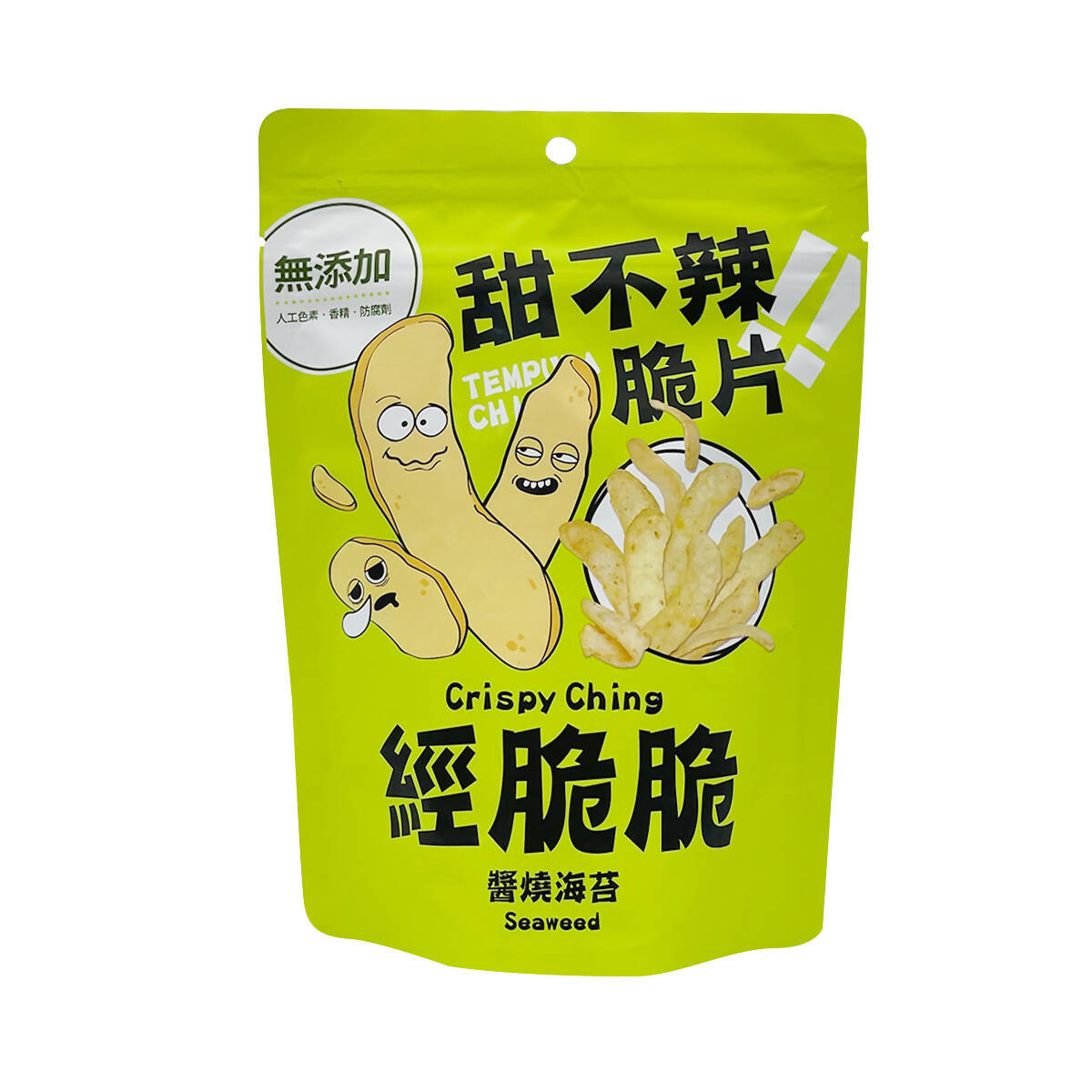 台灣直郵【經脆脆】CRISPY CHING 甜不辣脆片-醬燒海苔 45g
