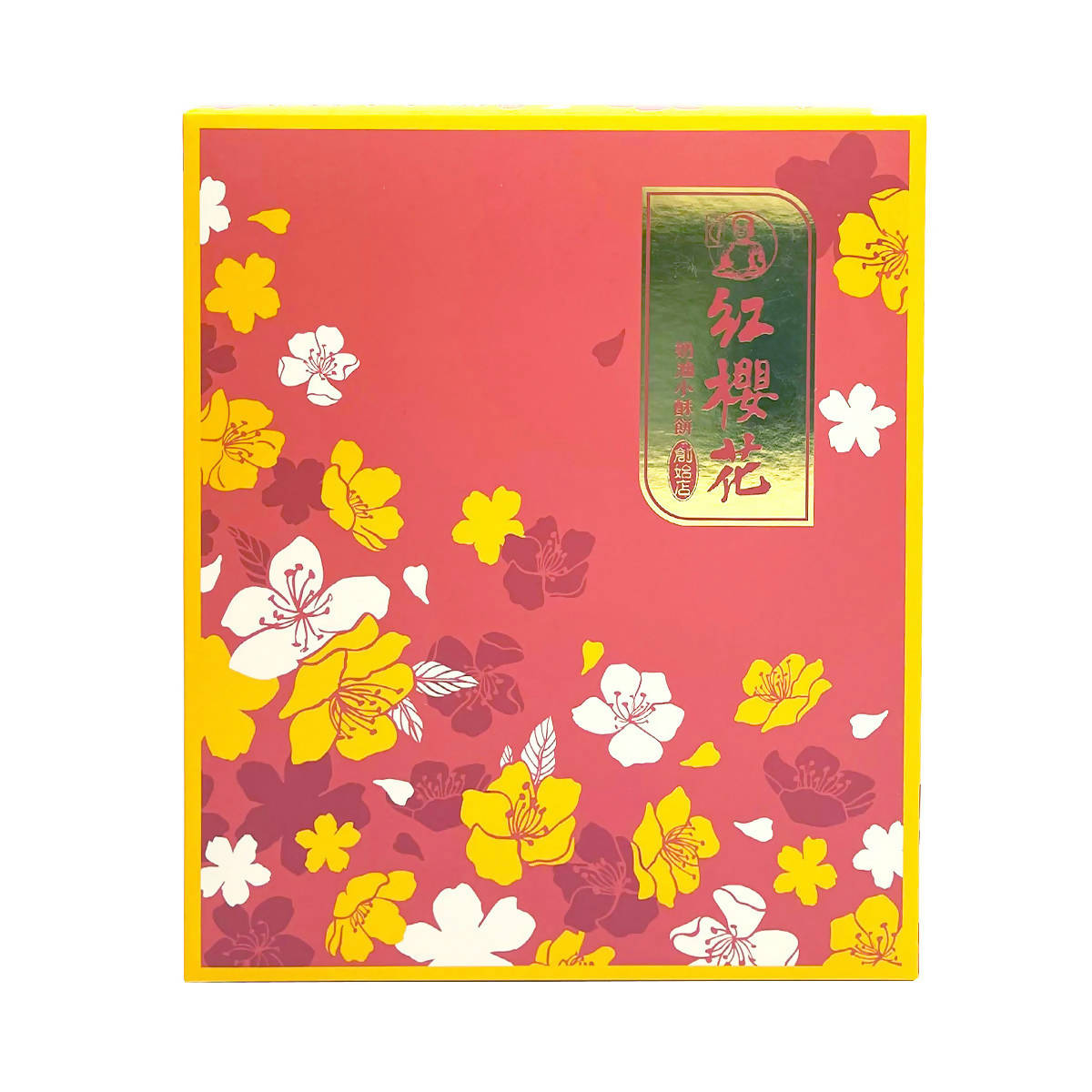 Taiwan Direct Mail【Red Cherry Blossoms】 RED SAKURA Cream Shortbread (Original) 520g 8pcs 