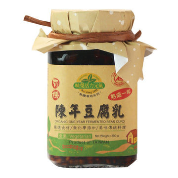 Taiwan【Mimi Rong Brewing】Organic Aged Bean Curd 300g