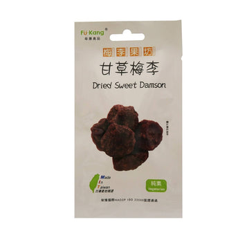 Taiwan direct mail【Mei Li Guofang】 FUKANG Licorice Plum Plum 60g 