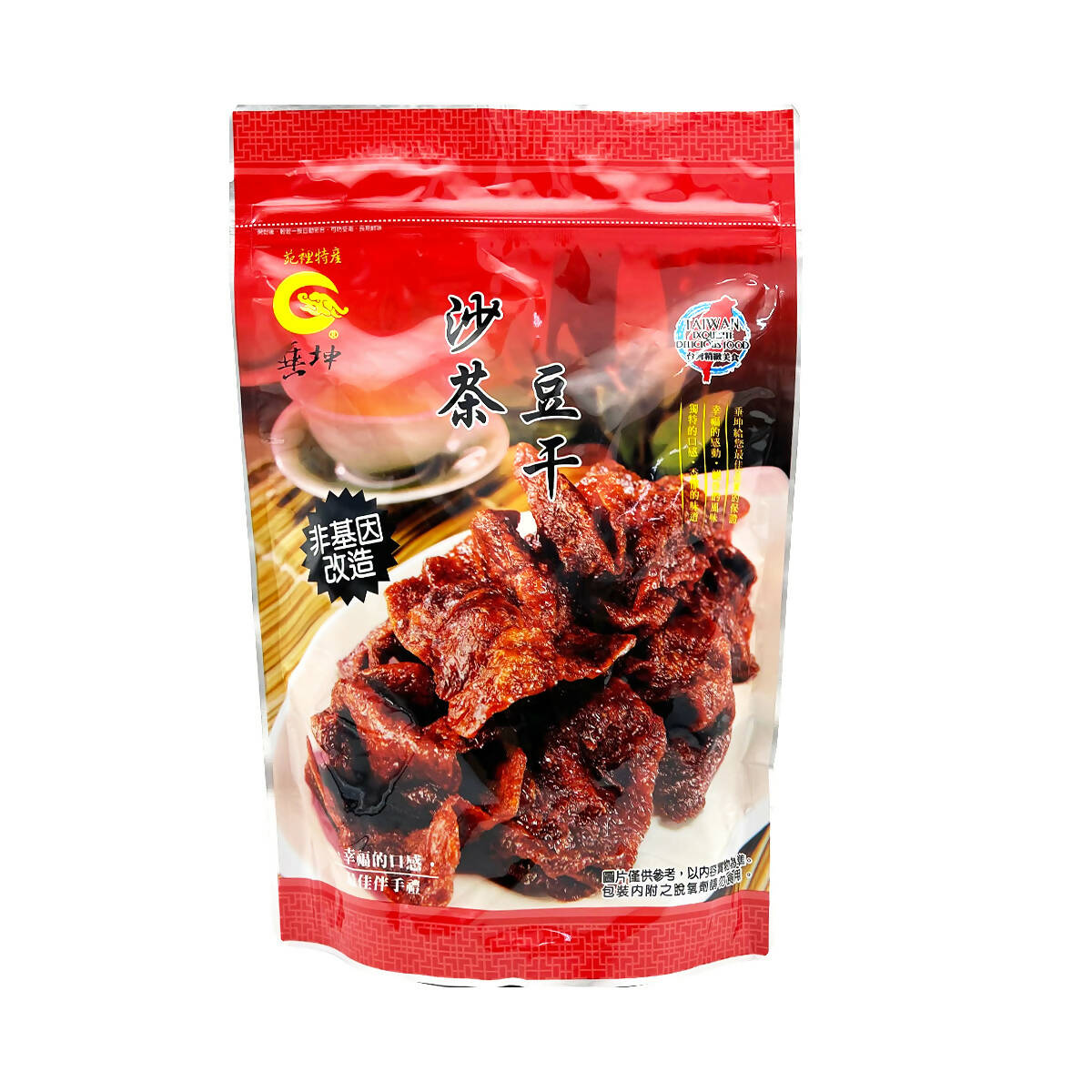 Taiwan Direct Mail【Chui Kun】 CHUEI KUN Sand Tea Dried Tofu 430g 