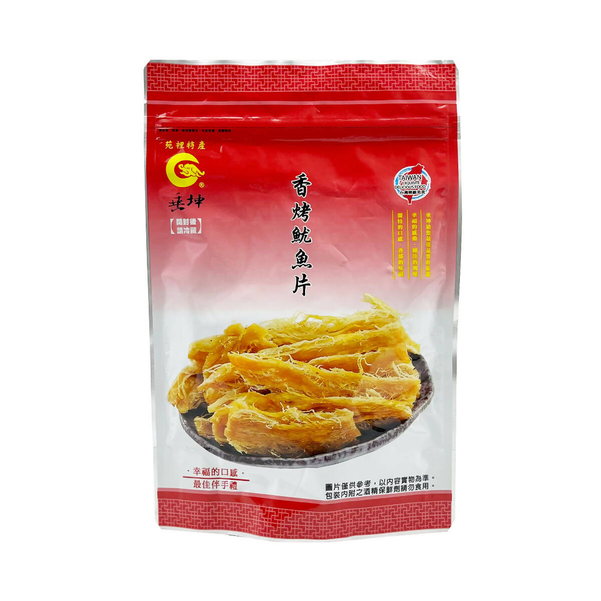 Taiwan direct mail【Chui Kun】 CHUEI KUN Grilled Squid 170g 