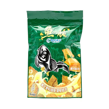 Taiwan Direct Mail【Daetian Ocean】 DAH TIEN Fish Crispy (Cheese Flavor) 50g 