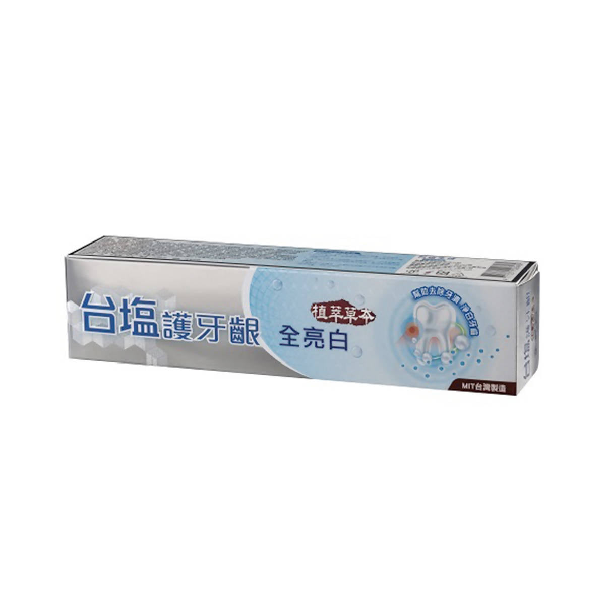 台灣直郵【台塩 】 TAIYEN 護牙齦全亮白牙膏 140g