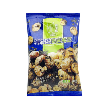 [台灣直郵]海邊走走 HIWALK 海苔滋夏威夷豆(隨手包) 30g