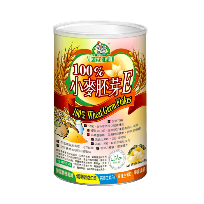 台灣有機廚坊-健康活力 100% E小麥胚芽 400g - etmall.us 北美易購