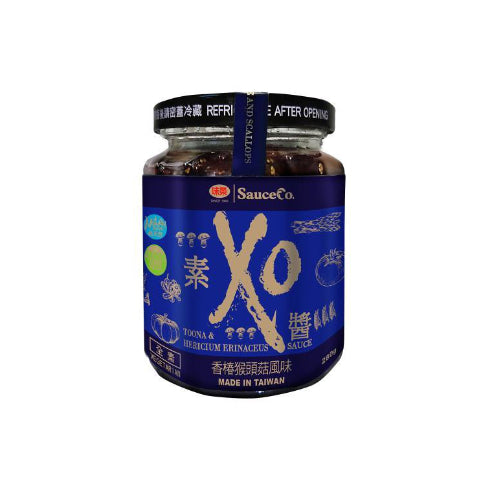 台灣【味榮釀造】素XO醬(香椿猴頭菇風味) 280g