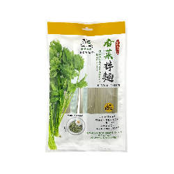 Taiwan Direct Mail【Mr. Coriander】MR CORIANDER Coriander Noodles - Coriander Green Noodles (Ancient Danzai Flavor) 504g 4pcs 