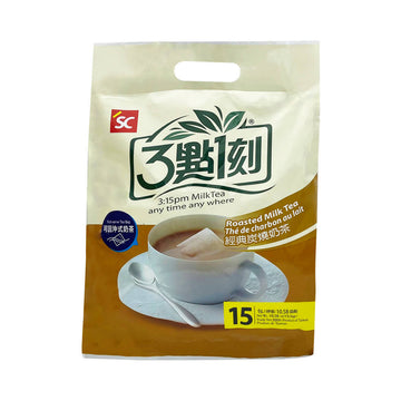 Taiwan Direct Mail [3:15] 3:15pm Leisure Charcoal-Roasted Milk Tea 20g*15pcs 
